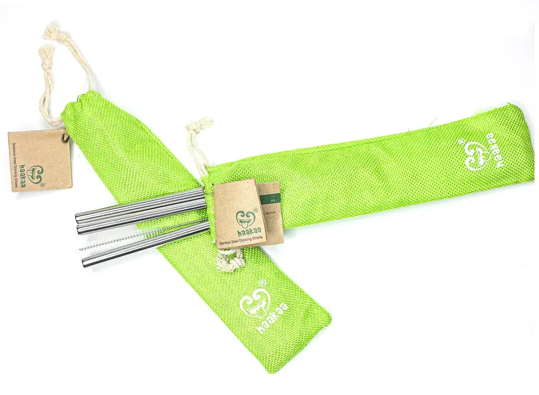 Stainless Steel Straws - 3 pack