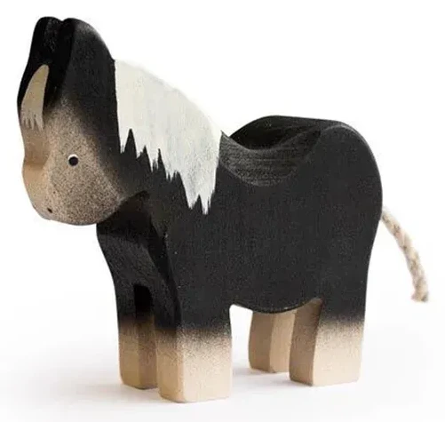 Pony schwarz