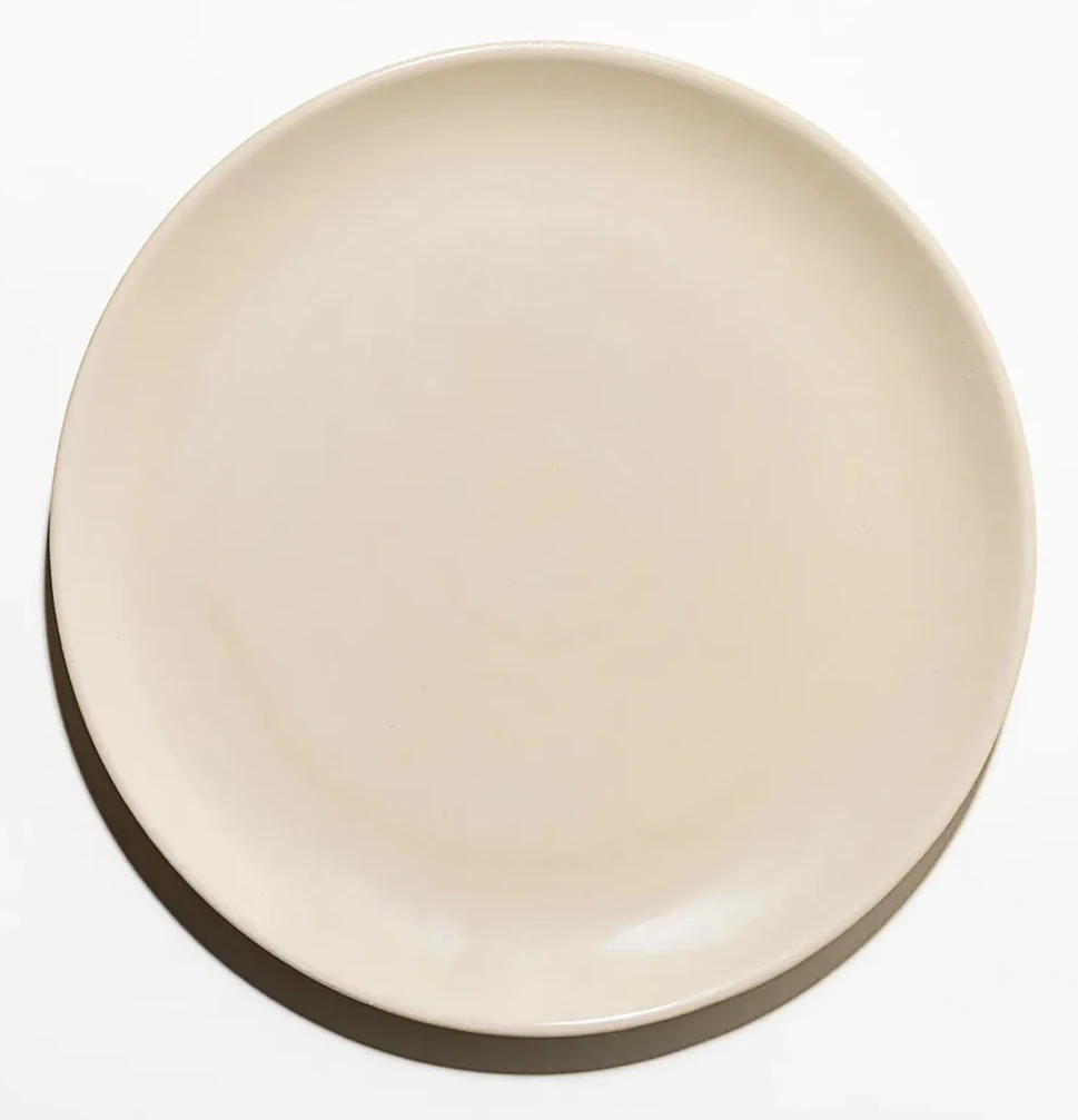 Assiette en Grès - Naturel