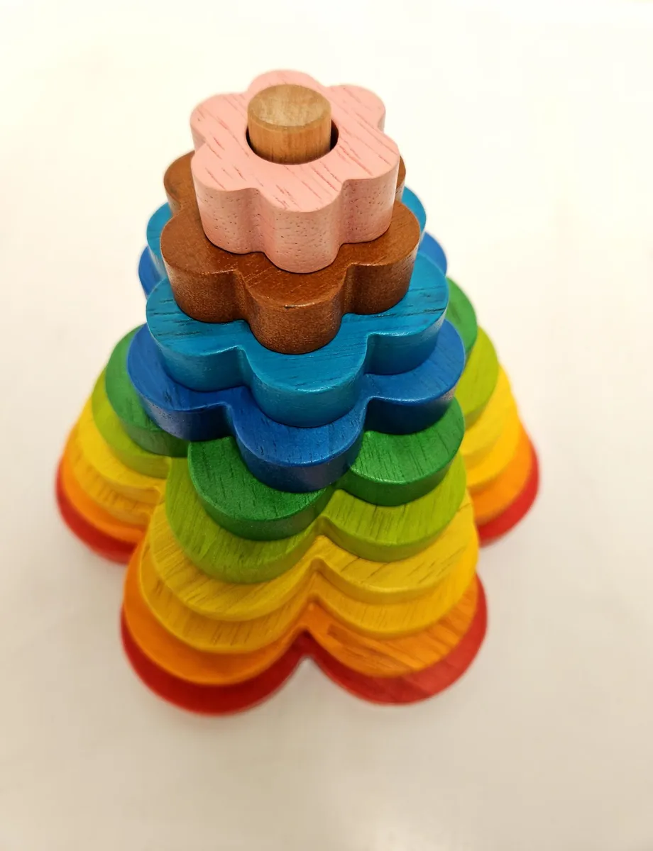 Stacking flowers
