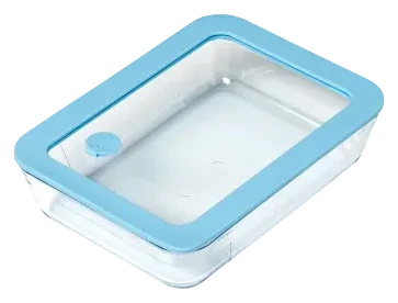 Vision - Boite de conservation rectangulaire 100% verre
