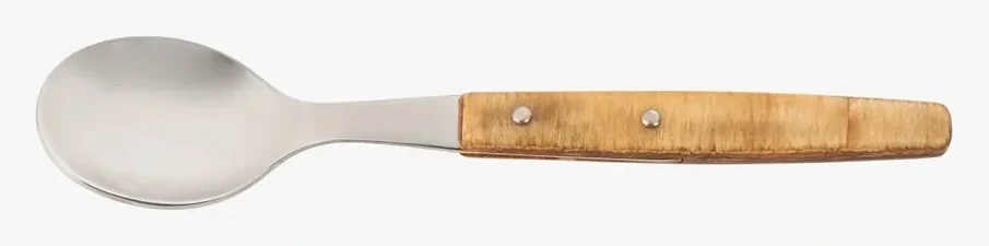 Cuchara Lunch Madera de Chopo Comprimida 150 mm