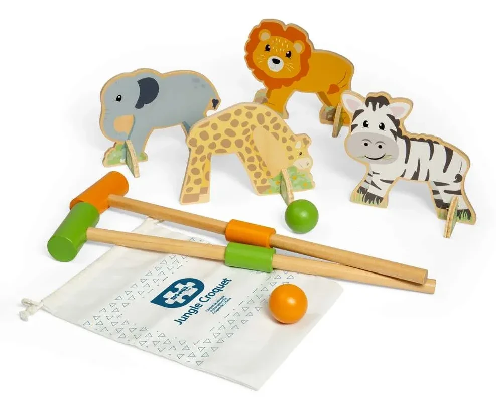 Jungle Croquet - wooden croquet set