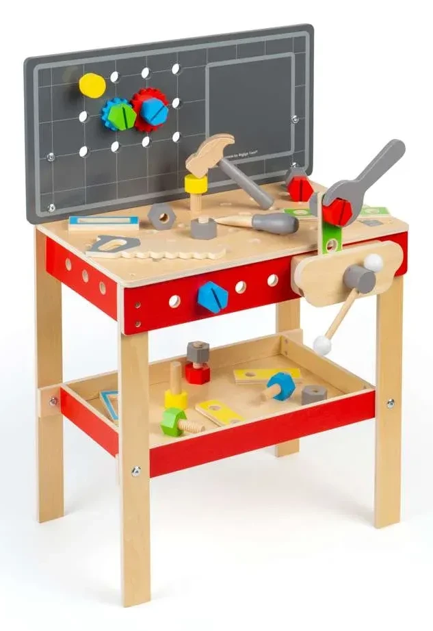 Workers' Workbench - 34 piece wooden tool bench