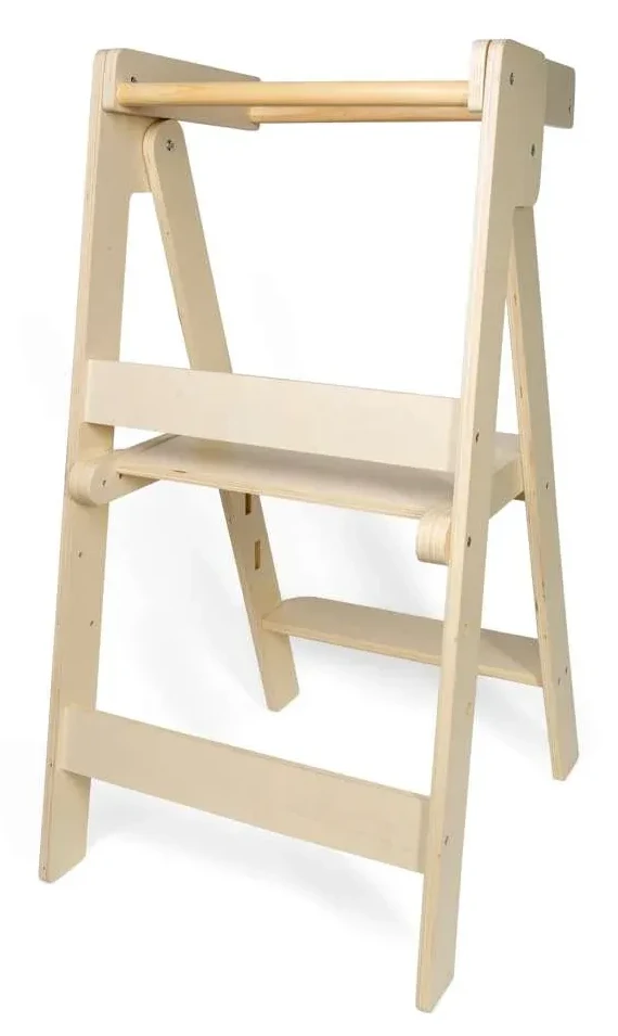 Foldable Toddler Tower - wooden kitchen helper