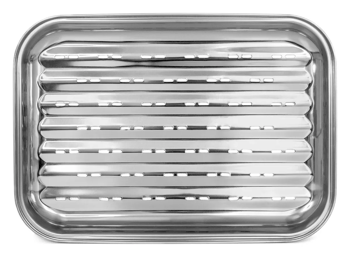 Grillschale aus Edelstahl - Greencult