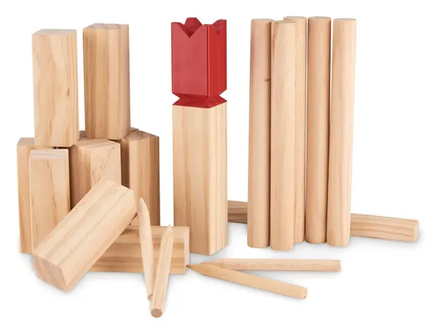 Dřevěná zahradní hra Kubb