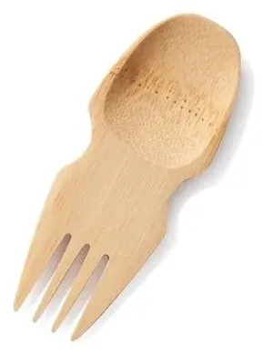 Cestovná lyžičkovidlička z prírodného bambusu Spork