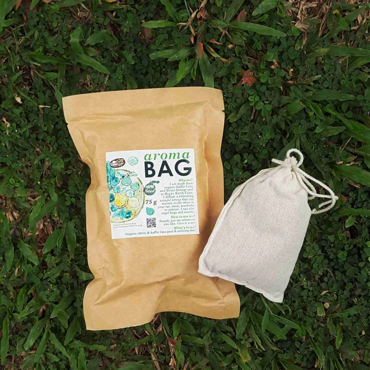 Happy Earth Farm Aroma Bag Natural Air Refresher