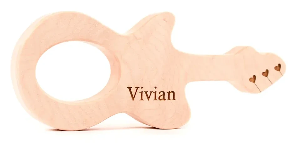 Guitar Wood Teether