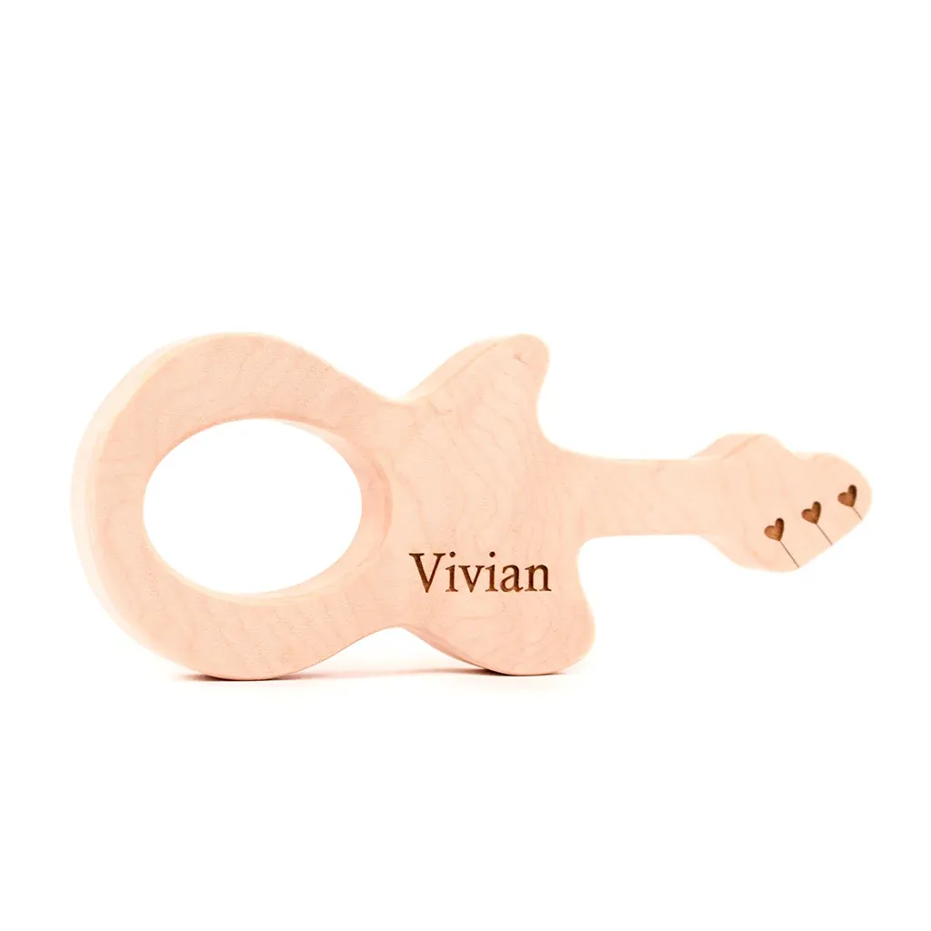 Guitar Wood Teether