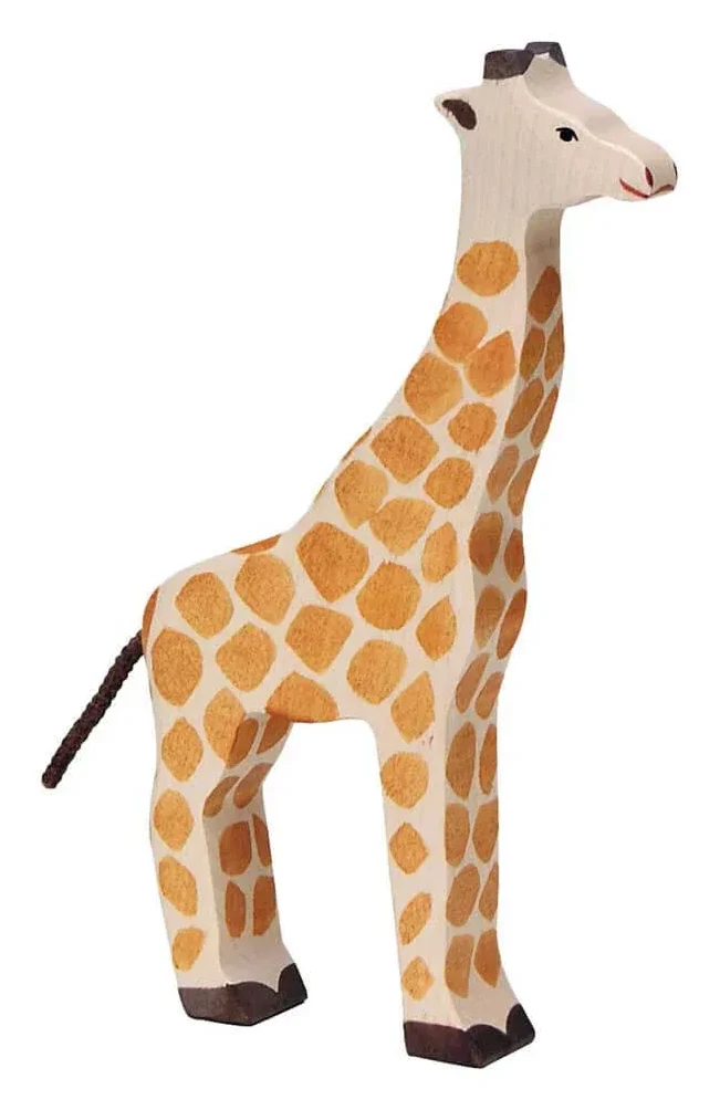 Holztiger Giraffe Wooden Animal Figure