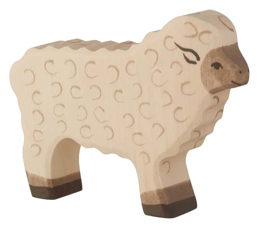 Holztiger Sheep Wooden Farm Animal Figure