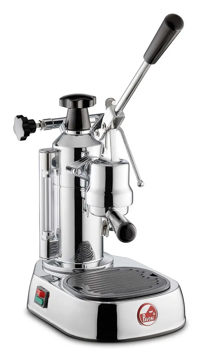 La Pavoni Europiccola Lusso Lever Coffee Machine - Stainless Steel