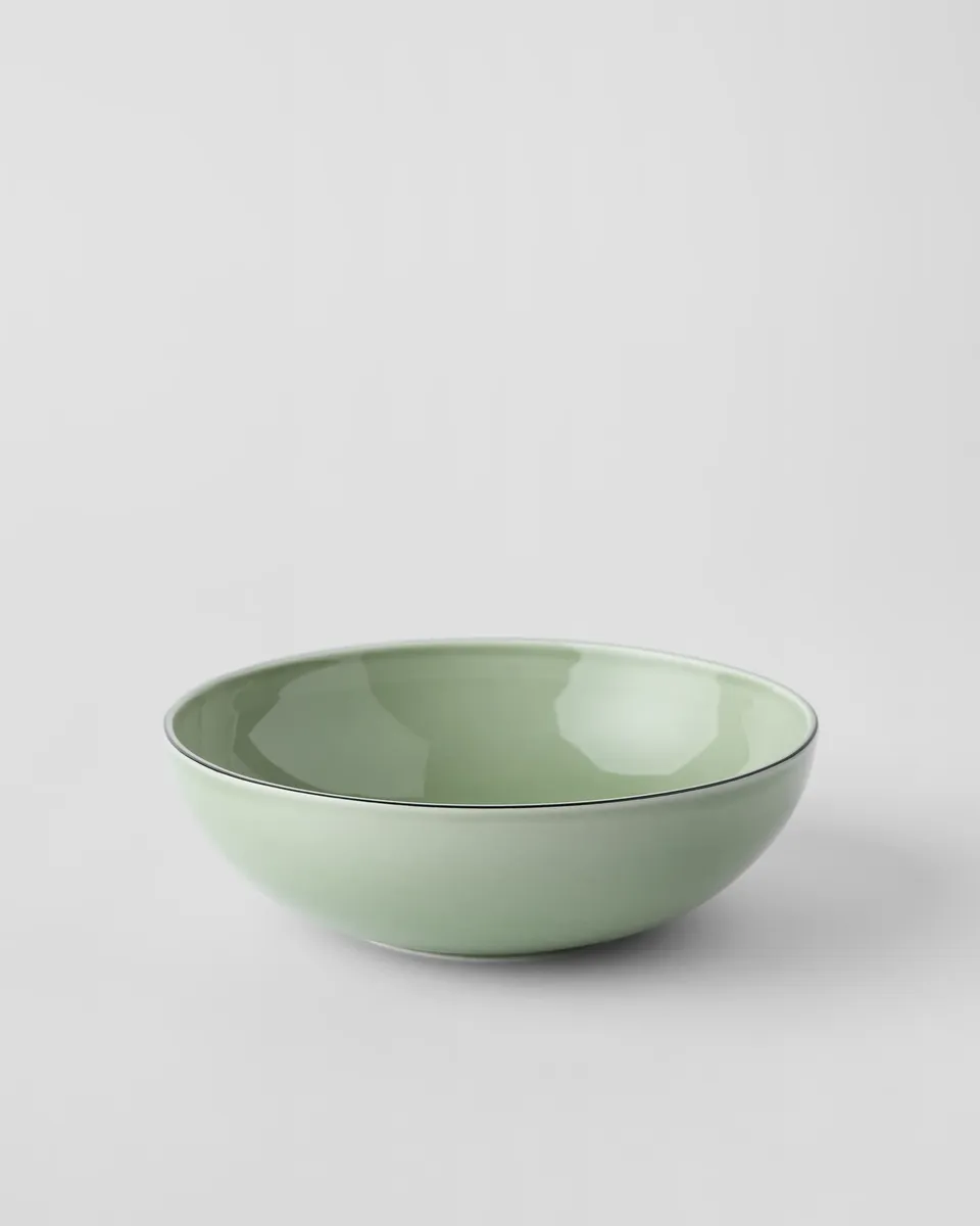 NATUR Krusbärsgrön, Skål 17 cm, rund
