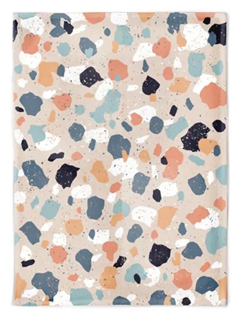 Chic Mic Οργανική πετσέτα κουζίνας - Terrazzo 50 x 70 cm