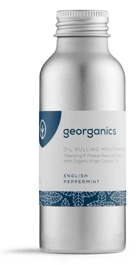 Oil Pulling Mouthwash - English Peppermint