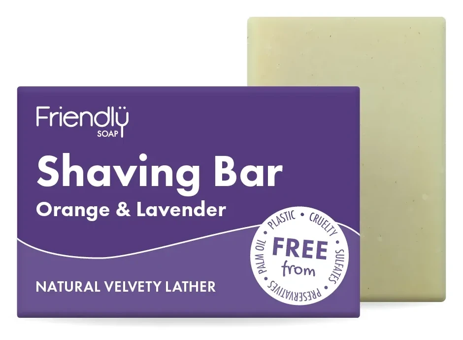 Shaving Bar - Orange & Lavender