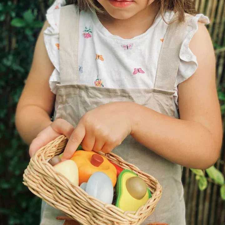 Wooden Veggie Basket