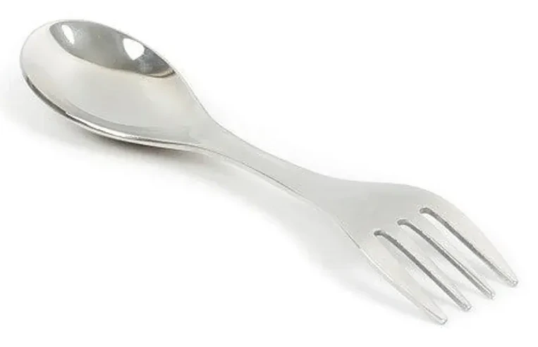 Edelstahl Spork - A Slice of Green