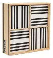 Kapla Coffret 100 Planchettes - Noir & Blanc