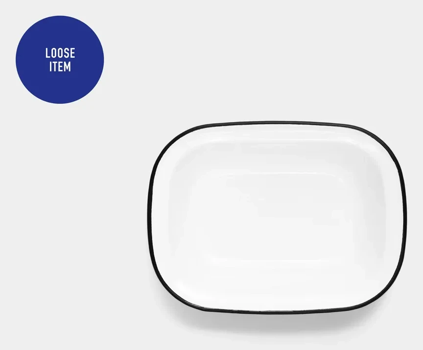 24cm Coal Black Pie Dish