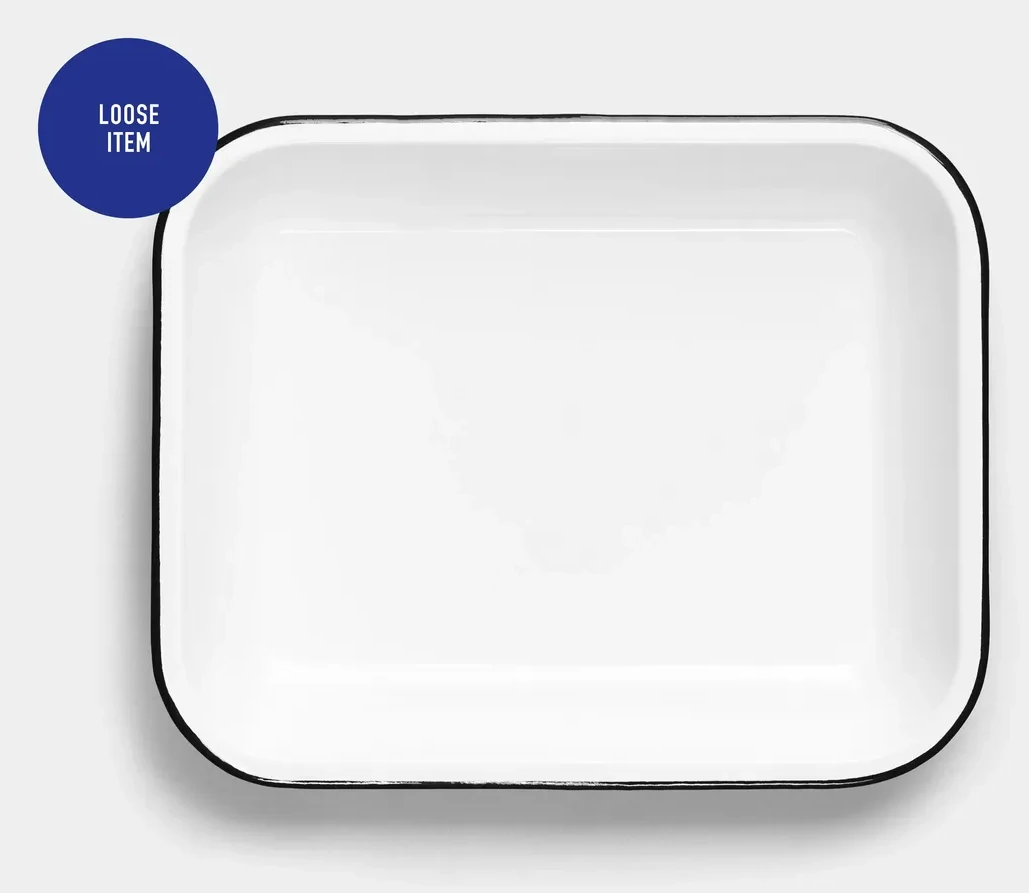 37cm Coal Black Tray