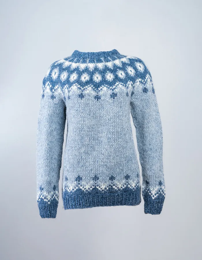 Fjalldís – Hand-knitted Icelandic lopapeysa