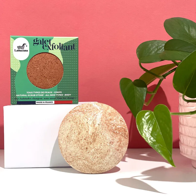 Galet exfoliant naturel