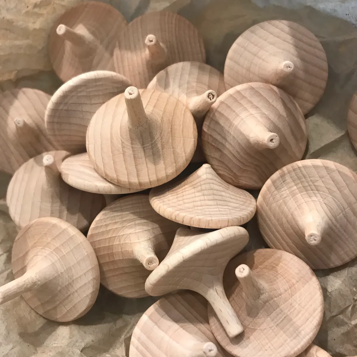 Wooden Spinning Top