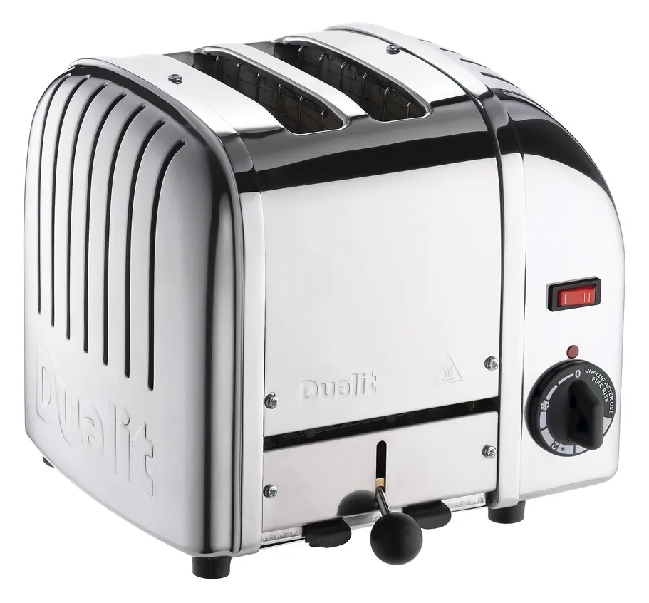 Dualit 2-Slice Classic Vario Toaster in Polished Stainless Steel
