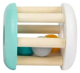 Holz-Babyrassel "Mint"