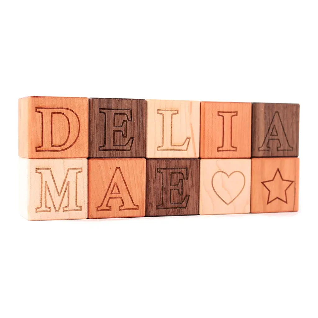 Personalized Name Blocks