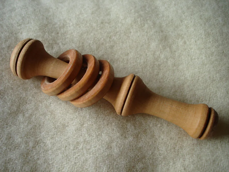 Wooden Baby Rattles