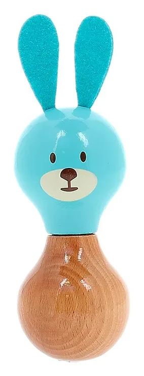 Hochet en bois Boizoos, Raoul le lapin