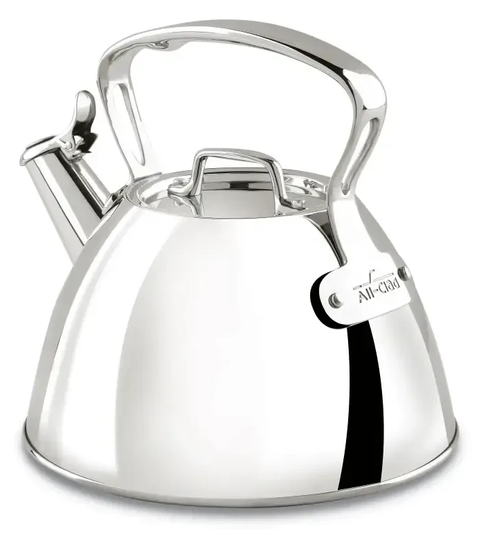 All-Clad Stainless Steel Stovetop Tea Kettle, 2 Quart
