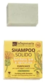 Shampoo solido purificante