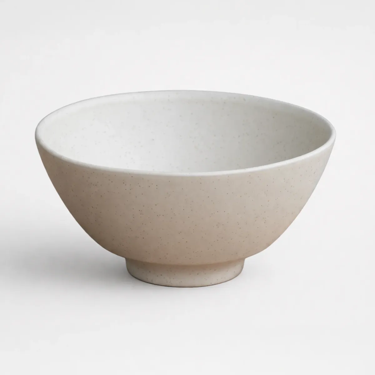 Shio Ramen Bowl Speckled Beige