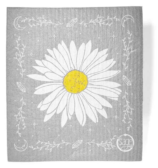 Kitchen Magic Schwammtuch «Daisy» - the sage