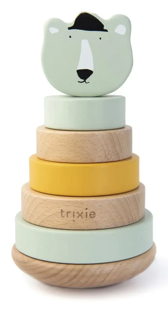 Trixie Wooden Stacking Toy Mr. Polar Bear
